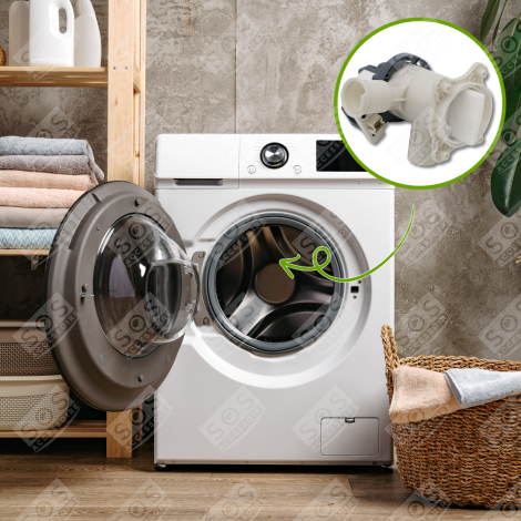 POMPE DE VIDANGE MACHINE À LAVER, LAVE-LINGE - 00144971
