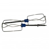 Jeu de 2 fouets a emulsionner blancs d'origine