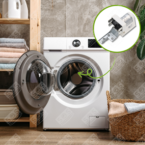 FILTRE ANTI PARASITES D'ORIGINE MACHINE À LAVER, LAVE-LINGE - 91200489