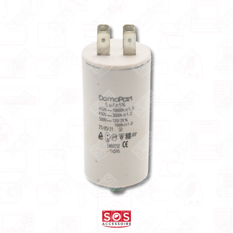 CONDENSATEUR 5MF UNIVERSEL SÈCHE-LINGE - 1125427003