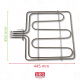 RÉSISTANCE DE VOUTE GRILL 1200+2110W FOUR, CUISINIÈRE - 44001353, 93767523