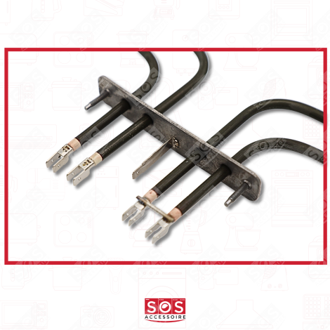 RÉSISTANCE GRILL (SUPÉRIEURE) 1800W + 800W FOUR, CUISINIÈRE - 74X2398