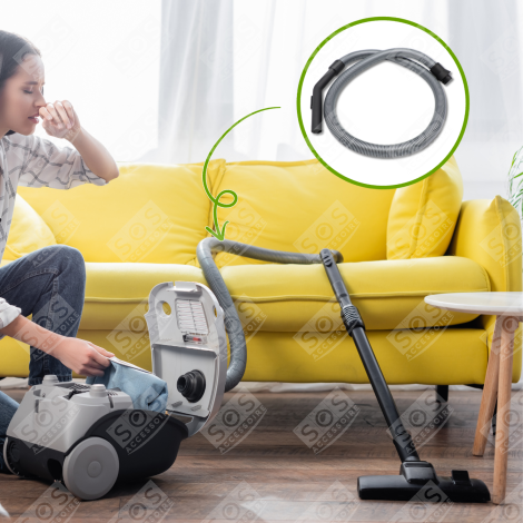 TUYAU, FLEXIBLE AVEC POIGNÉE COMPATIBLE ASPIRATEUR - 7330630