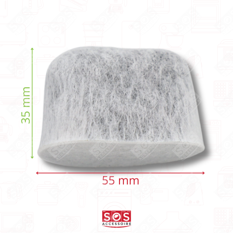 LOT DE 2 FILTRES ANTI CHLORE CAFETIÈRE, MACHINE À CAFÉ - AW6401, YX103601