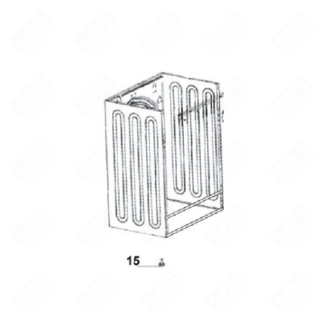 PIED RÉGLABLE MACHINE À LAVER, LAVE-LINGE - 34010020, 302700300803