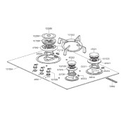 Dessus vitrocéramique (Repère 101534)
