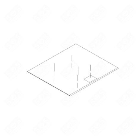 DESSUS VITROCÉRAMIQUE PLAQUE DE CUISSON - AS0066894