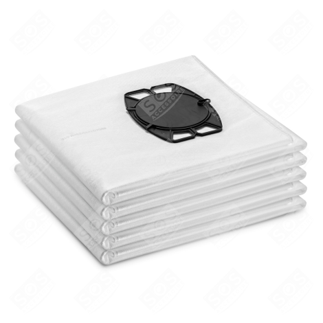 LOT DE 5 SACS FILTRANTS NON TISSÉS D'ORIGINE ASPIRATEUR - 28857530