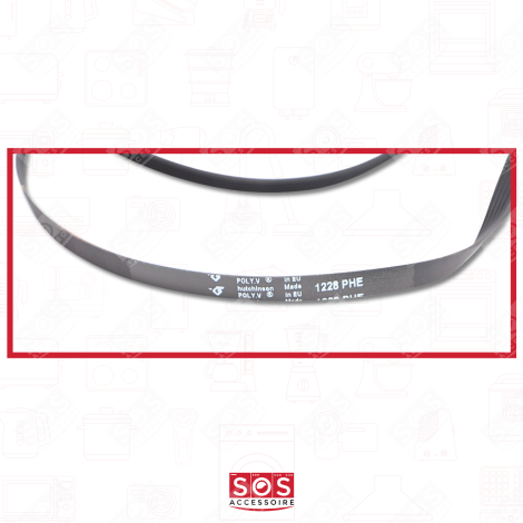 COURROIE 1228 H6 MACHINE À LAVER, LAVE-LINGE - 481202308116