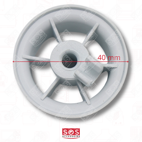 ROULETTE PANIER INFÉRIEUR (X1) LAVE-VAISSELLE - 1885900400