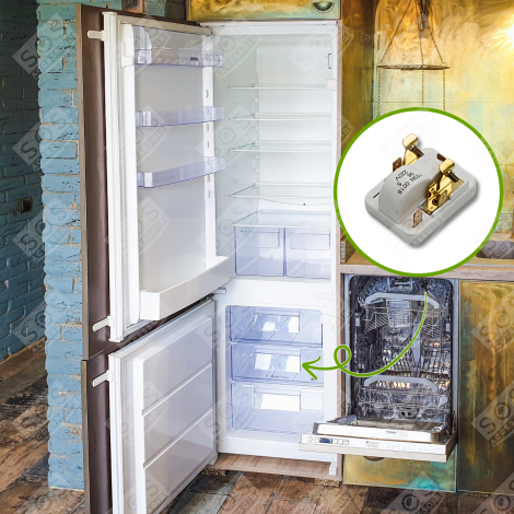 RELAIS DE DÉMARRAGE DANFOSS 103N0018 FRIGO, RÉFRIGÉRATEUR, CONGÉLATEUR - 103N0018