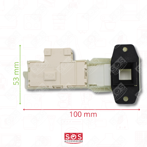 SÉCURITÉ DE PORTE, FERMETURE, VERROU MACHINE À LAVER, LAVE-LINGE - 0020400505C