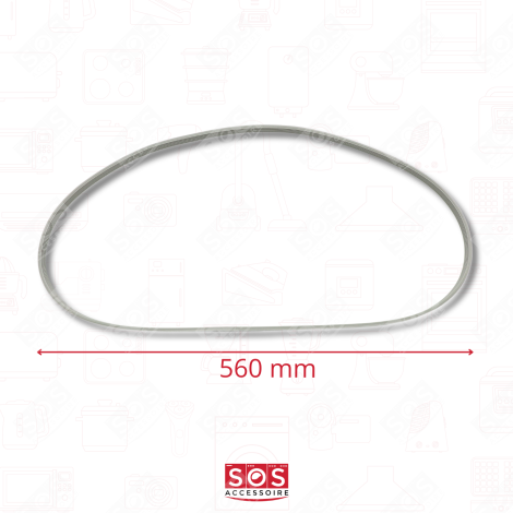 COURROIE 1200J6 1200J5 MACHINE À LAVER, LAVE-LINGE - 1240210102