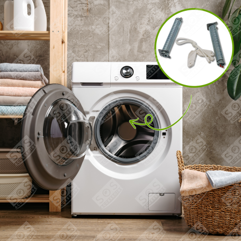 KIT RESSORTS + CÂBLES DE PORTE LAVE-VAISSELLE - 00754866