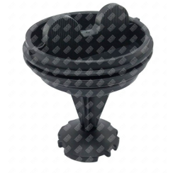 Bouchon / filtre de pompe de vidange (entonnoir)