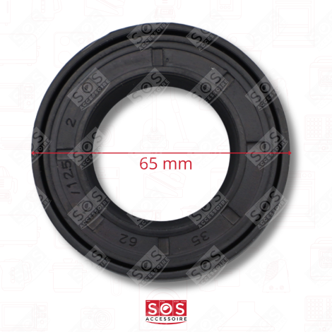 BAGUE D'ÉTANCHEITE ROULEMENT MACHINE À LAVER, LAVE-LINGE - 1249685007