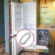 POIGNÉE DE PORTE  (PARTIE RÉFRIGÉRATEUR) FRIGO, RÉFRIGÉRATEUR, CONGÉLATEUR - 45X4118