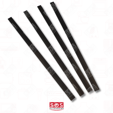 LOT 2 FILTRES CHARBON (TYPE 31) 285X245X11 MM HOTTE - CFW031 484000008787