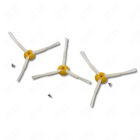 LOT DE 4 BROSSES LATÉRALES 3 BRAS ASPIRATEUR ROBOT - 4415863