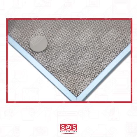 FILTRE MÉTAL ANTI GRAISSE (318X234MM) (À L'UNITÉ) HOTTE - 75X2076