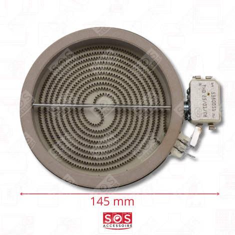 FOYER RADIANT 1200W (DIAM 145MM) PLAQUE DE CUISSON - 481231018887