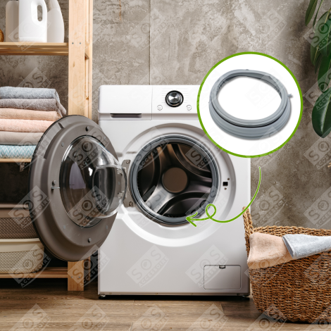 JOINT DE HUBLOT(MANCHETTE) TROU FERMÉ TUYAU FERMÉ MACHINE À LAVER, LAVE-LINGE - 4986EN1003A, 4986ER1005A