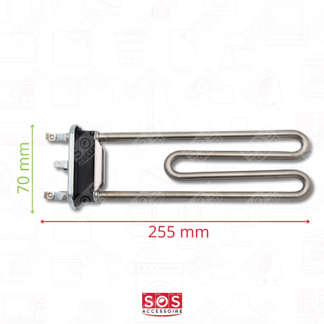 RESISTANCE (THERMOPLONGEUR) 1850W MACHINE À LAVER, LAVE-LINGE - 32004582