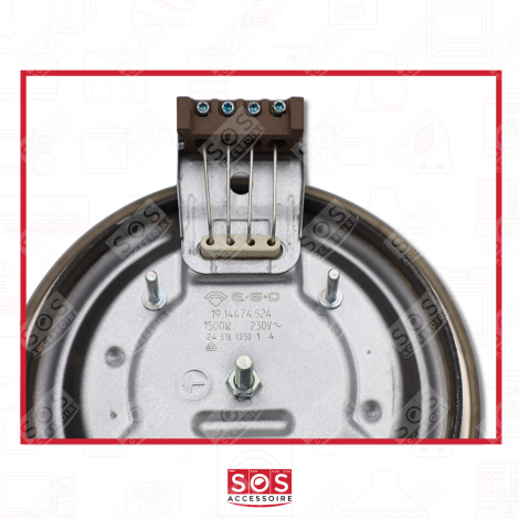 PLAQUE ÉLECTRIQUE 4 MM D145 1500W PLAQUE DE CUISSON - 75X0866