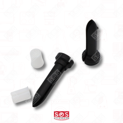 LOT DE 2 AMORTISSEURS COMPATIBLES MACHINE À LAVER, LAVE-LINGE - 00742719, 00673541