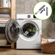 LOT DE 2 AMORTISSEURS COMPATIBLES MACHINE À LAVER, LAVE-LINGE - 00742719, 00673541