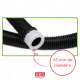 TUYAU, FLEXIBLE ASPIRATEUR - 12018001