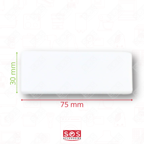 ENJOLIVEUR DE POIGNÉE FRIGO, RÉFRIGÉRATEUR, CONGÉLATEUR - 7426362, 7422636200