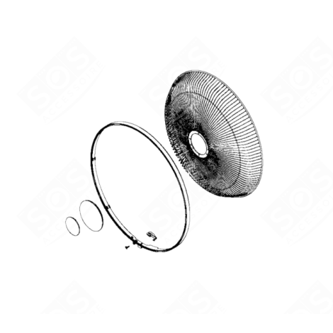 GRILLE AVANT DIVERS PETIT MÉNAGER - SS-1810002217