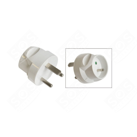 ADAPTATEUR 20A EN 10/16A ÉLECTRICITÉ, DOMOTIQUE - 190766