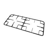 Grille 2 feux noire d'origine