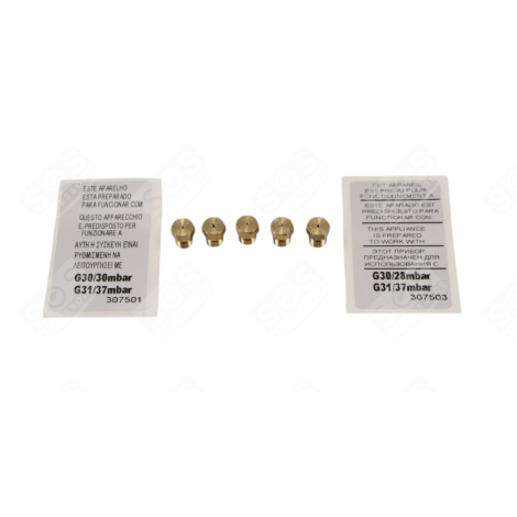 KIT INJECTEURS D'ORIGINE FOUR, CUISINIÈRE - 7007947