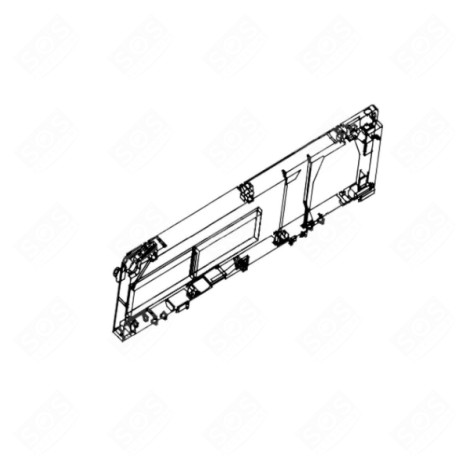 CARTE ÉLECTRONIQUE, MODULE AFFICHEUR FOUR, CUISINIÈRE - AS0085921