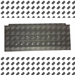 Plaque arriere de foyer d'origine