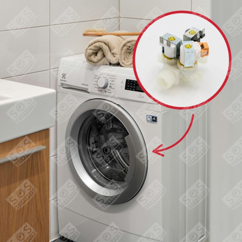 ELECTROVANNE MACHINE À LAVER, LAVE-LINGE - 1100991080