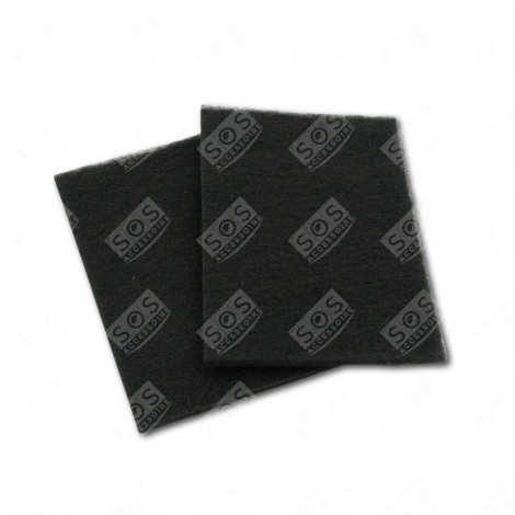 LOT DE 2 FILTRES CHARBON (AVEC TIGES DE FIXATION) HOTTE - 74X4121
