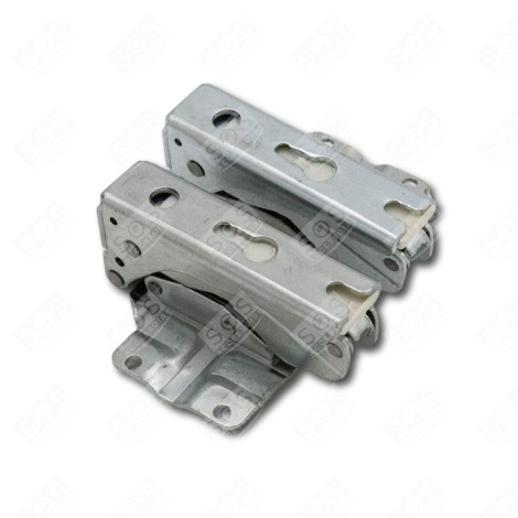 CHARNIÈRES DE PORTE (KIT COMPLET INFÉRIEUR ET SUPÉRIEUR 2 PCS) FRIGO, RÉFRIGÉRATEUR, CONGÉLATEUR - 00267190, 5433021