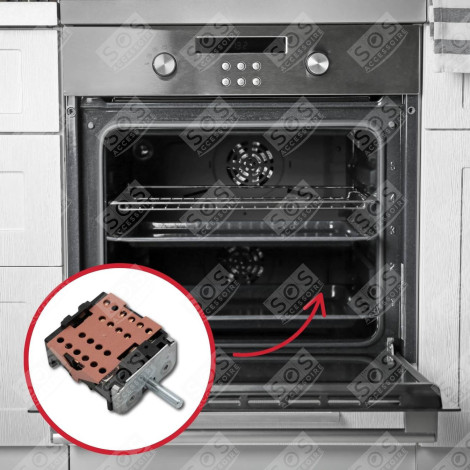 COMMUTATEUR ÉLECTRIQUE FOUR, CUISINIÈRE - 42814656, 46.25866.521