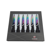 Coffret 6 couteaux steak lames