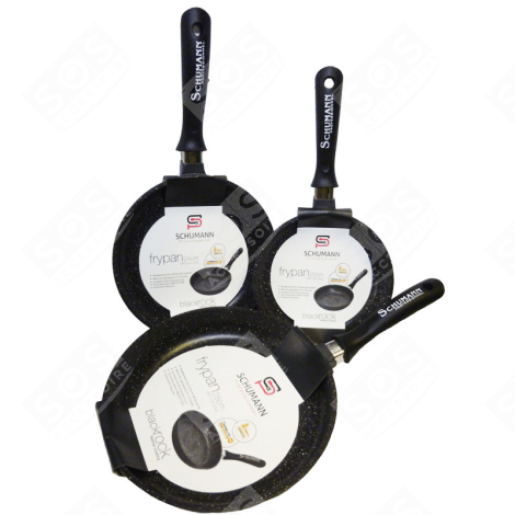 KIT 3 POELES 20/24/28 CM A CUISEUR VAPEUR - SBA2200302