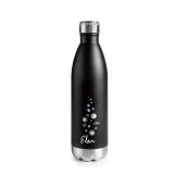 Gourde inox noire 750ml