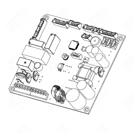 MODULE VIERGE CAR D'ORIGINE FRIGO, RÉFRIGÉRATEUR, CONGÉLATEUR - 140101513038