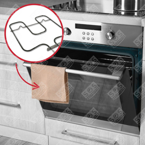 RÉSISTANCE INFÉRIEURE 1300W FOUR, CUISINIÈRE - 41024103