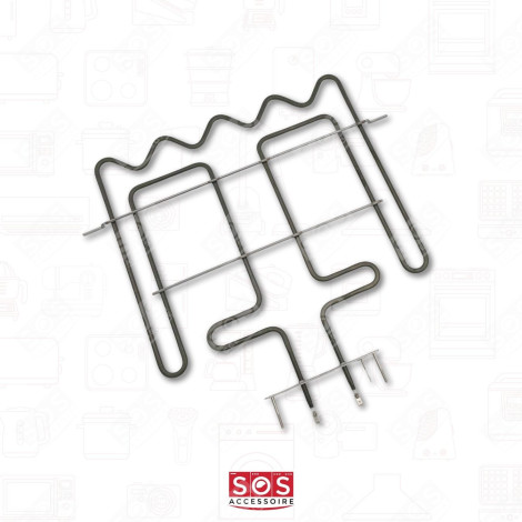 RÉSISTANCE GRILL SUPÉRIEURE 2450W FOUR, CUISINIÈRE - 481010568824, 480121101161