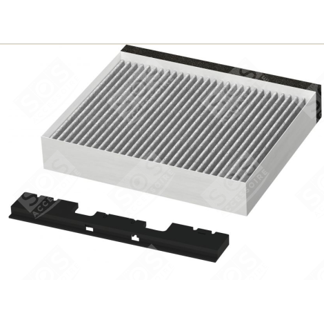 FILTRE CHARBON (À L'UNITÉ)  230X215X20 MM D'ORIGINE HOTTE - 00705431, 11049701
