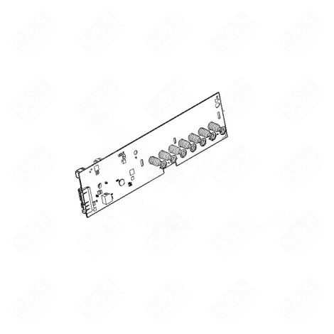 CARTE ÉLECTRONIQUE, MODULE DE COMMANDE MACHINE À LAVER, LAVE-LINGE - 12040867